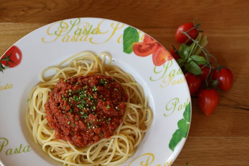 Pasta aus der Küche der Marktbar
